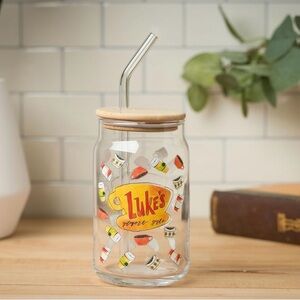 NWT Gilmore Girls Luke’s diner glass tumbler by Silver Buffalo